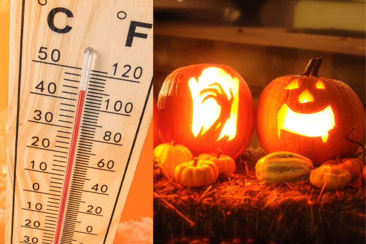 Halloween temperature da paura, se ti sposti metti un costumino nella