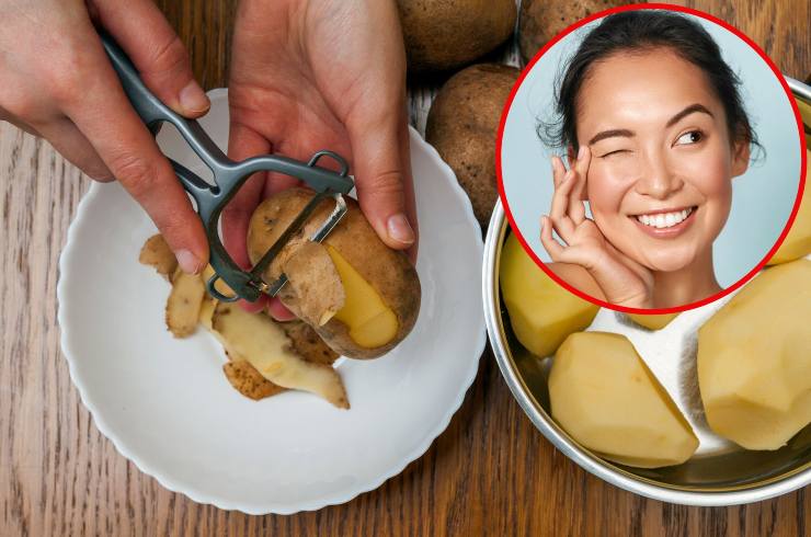 Buccia delle patate per la cura personale - Fonte AdobeStock