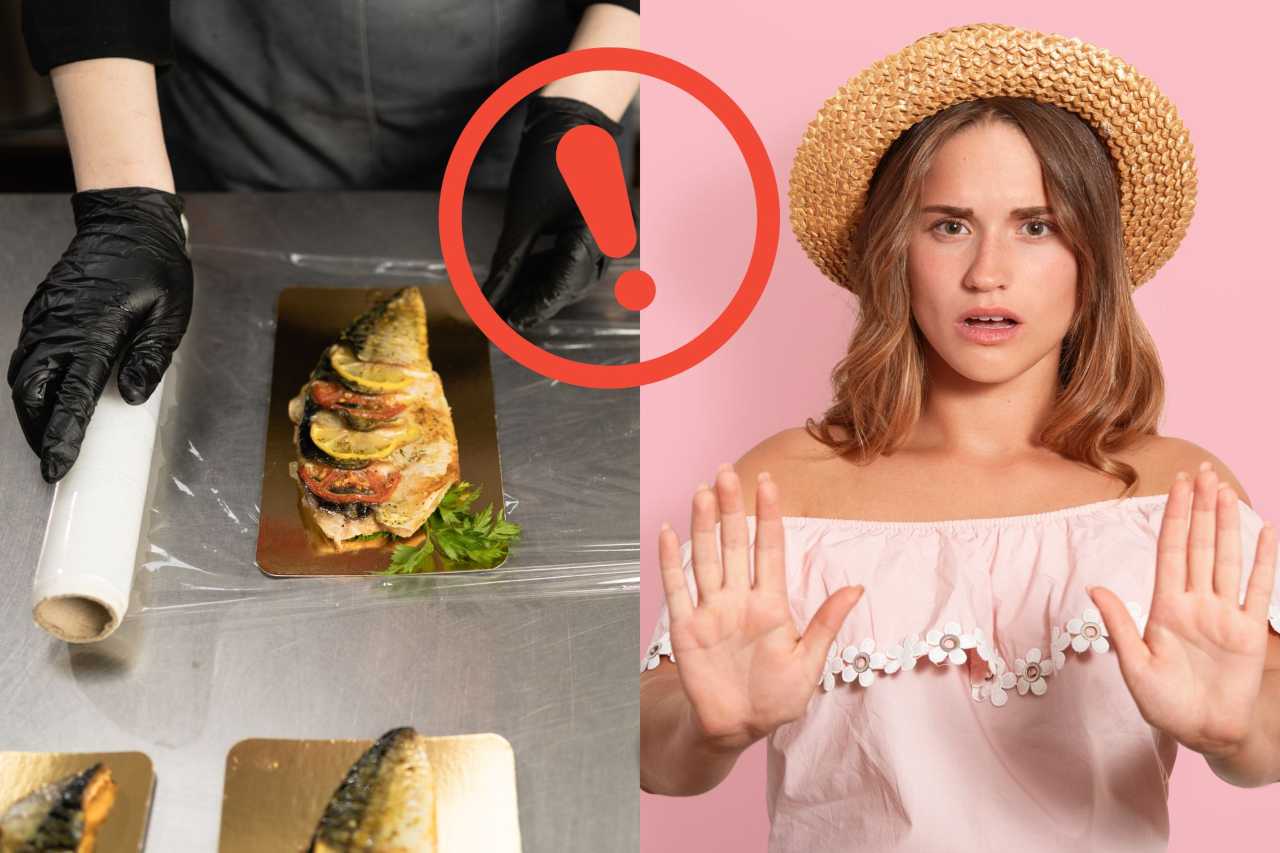Cosa non fare con le pellicola per alimenti - Fonte AdobeStock