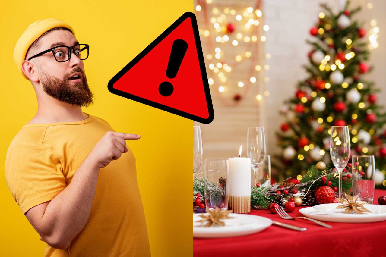 Attenzione al menù di Natale - Fonte AdobeStock