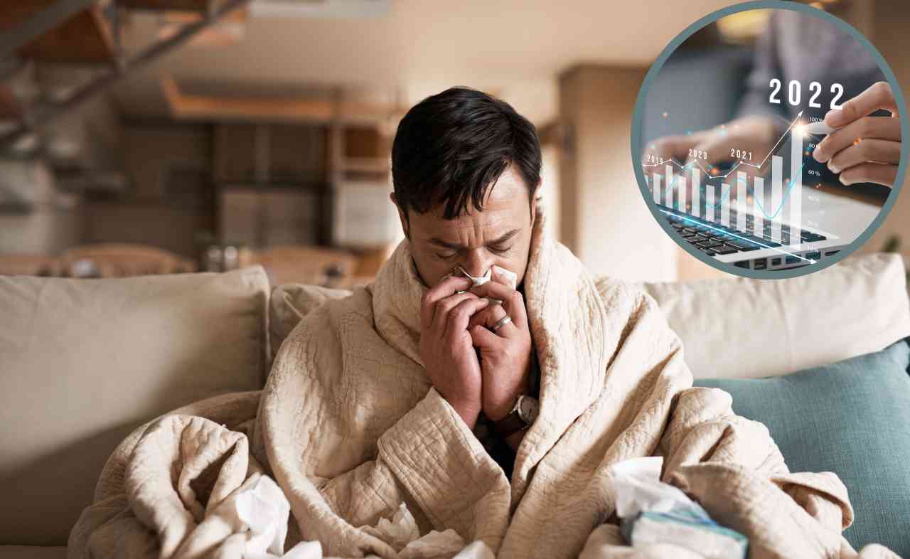 Influenza si allarga a macchia d'olio record negli ultimi 2 anni