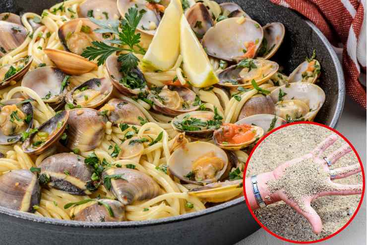 Spurgare le vongole - Fonte AdobeStock