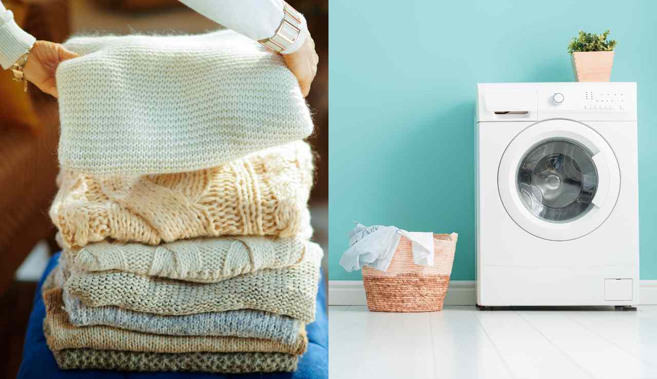 Lavare e asciugare i maglioni - Fonte AdobeStock
