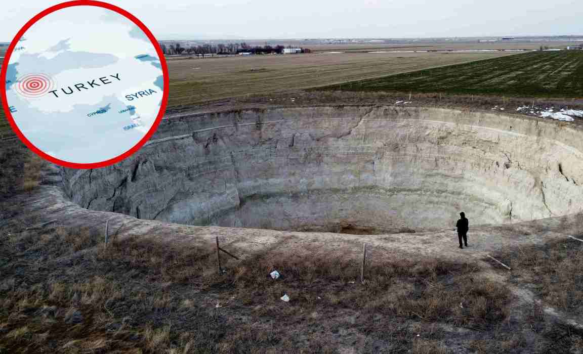 Terremoto Turchia, scoperta gigantesca voragine_ immagini incredibili