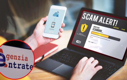 Truffa Agenzia delle Entrate - Fonte AdobeStock