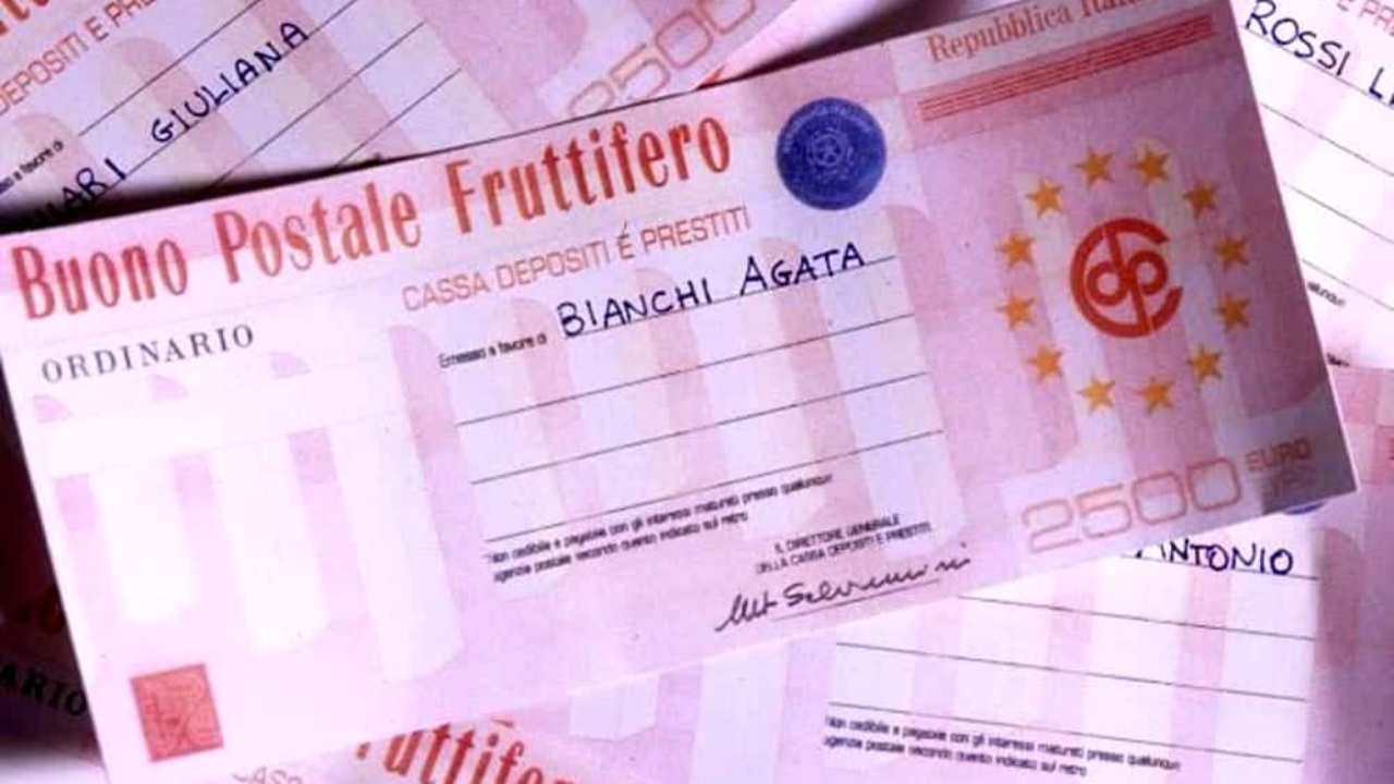 Buoni fruttiferi postali a termine