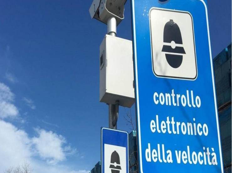 Controllo Elettronico della Velocità, presenza di autovelox