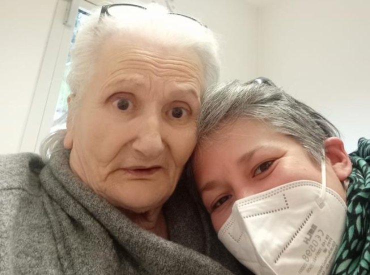 Dora e sua figlia Anna