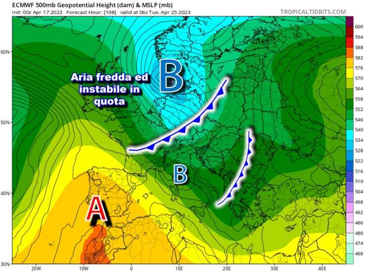 Le tendenze e le previsioni del meteo previste per il 25 aprile