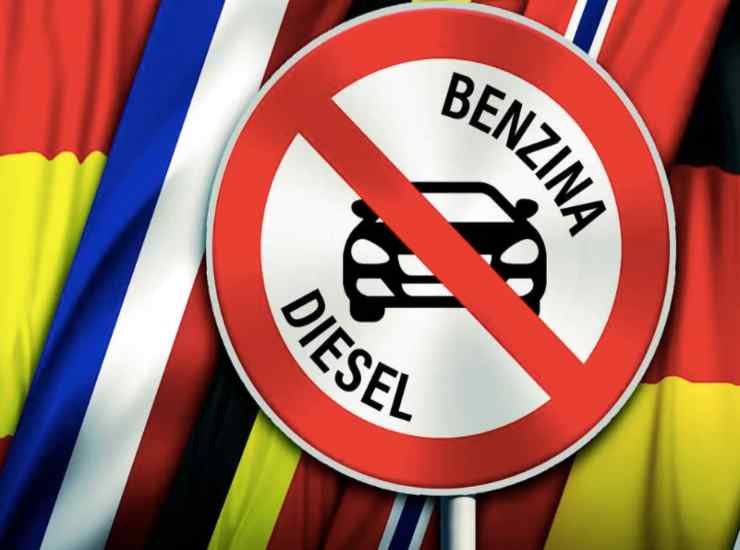 Stop alla vendita dei veicoli a benzina e diesel dal 2035