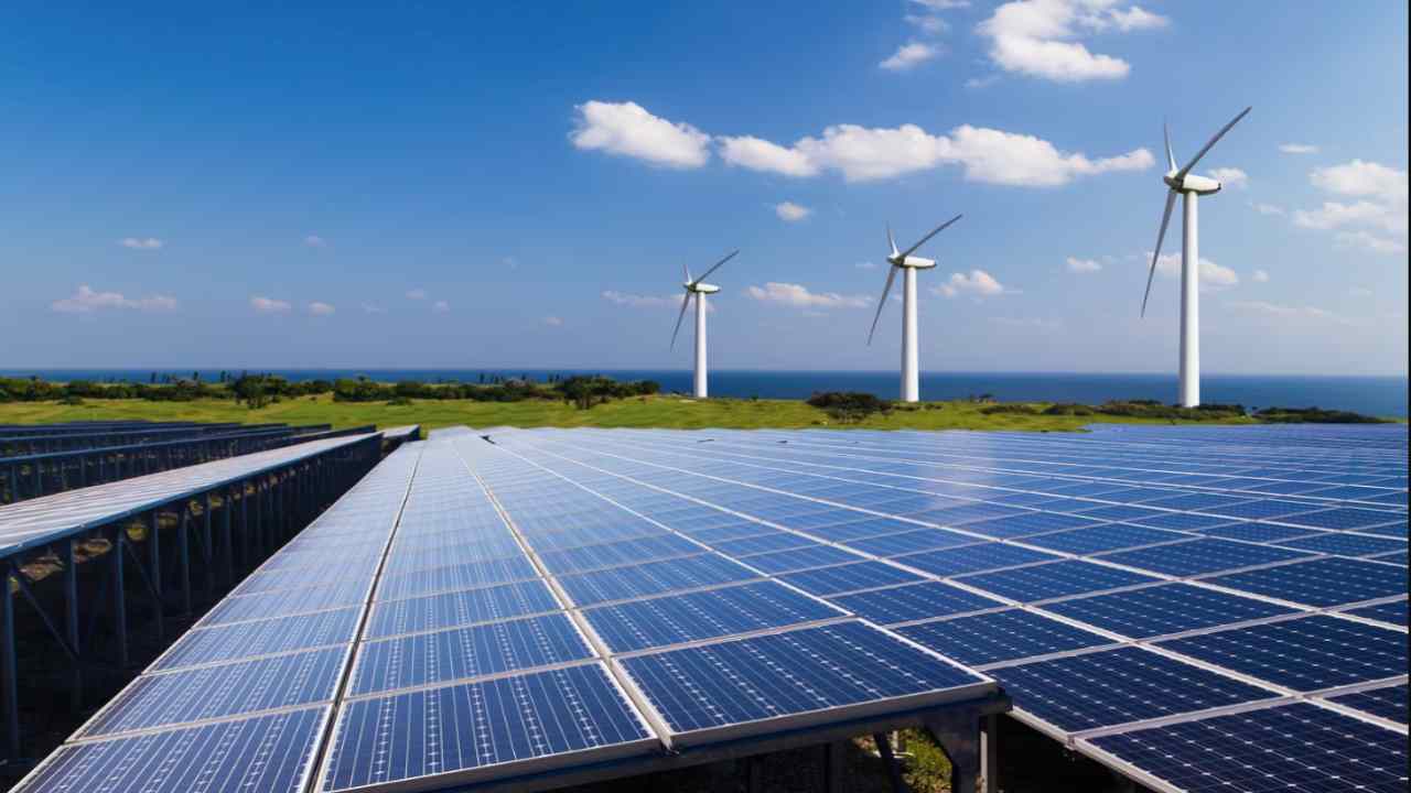 Le energie rinnovabili in crescita