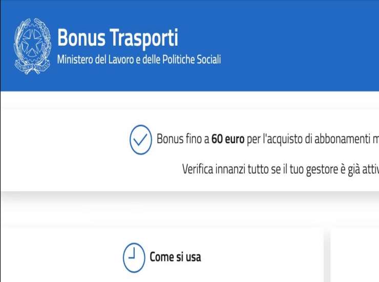 La piattaforma online per registrarsi