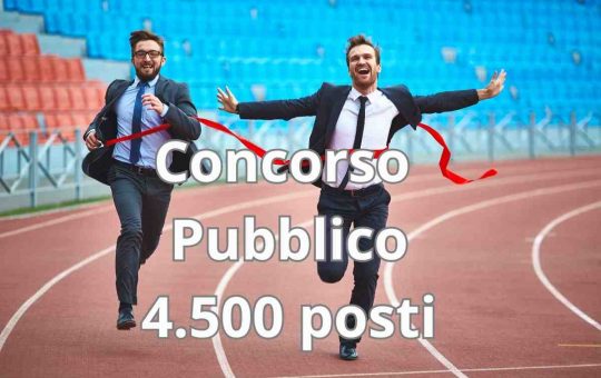 Concorso pubblico 4500 posti