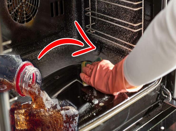 Il rimedio della Coca Cola per la pulizia del forno