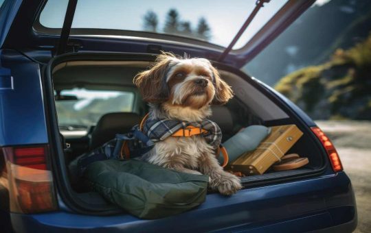 Trasportare il cane in auto