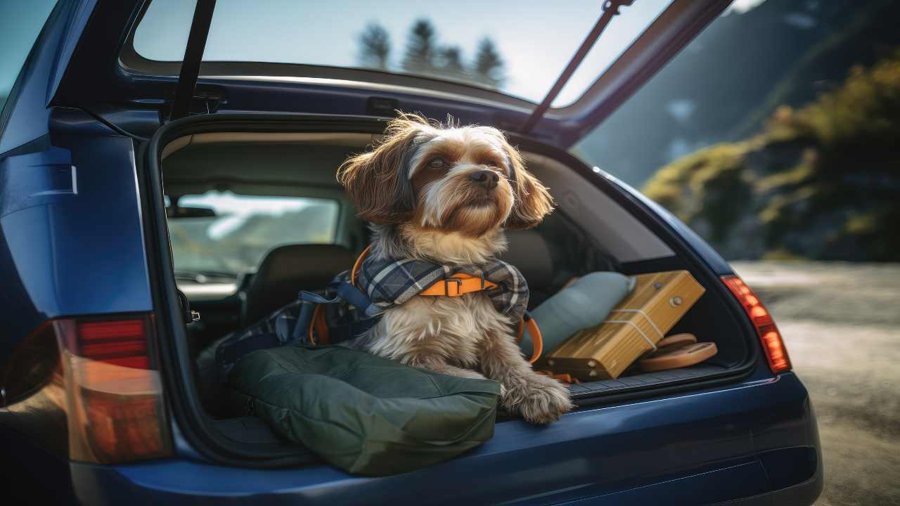 Trasportare il cane in auto