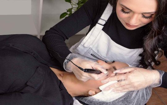 Trattamento estetico microblading