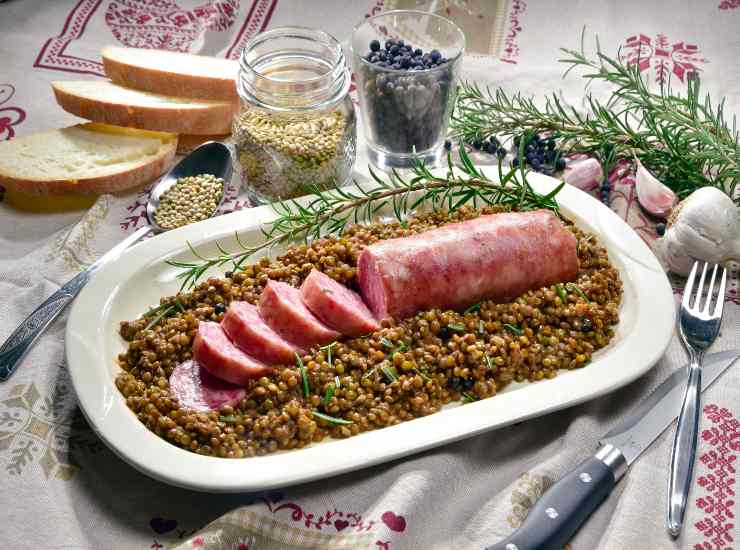 Lenticchie e cotechino