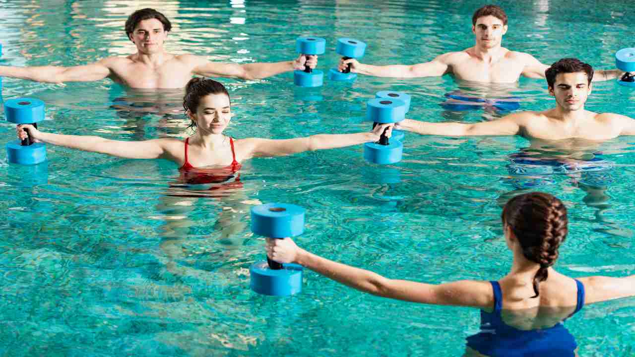 Lezione aquagym