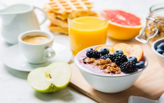 Una colazione leggera e salutare