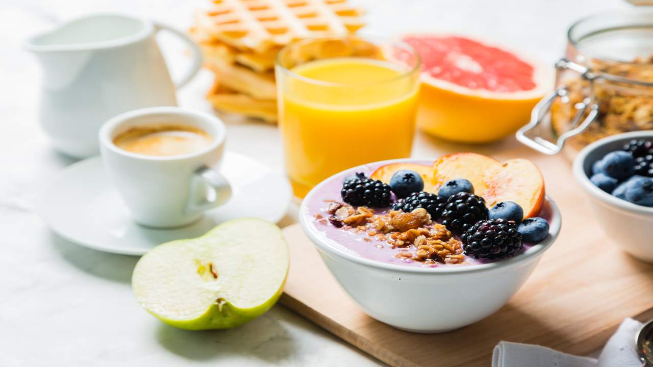 Una colazione leggera e salutare