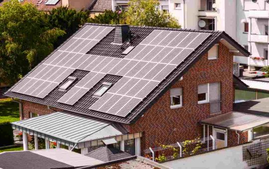 Pannelli solari tetto