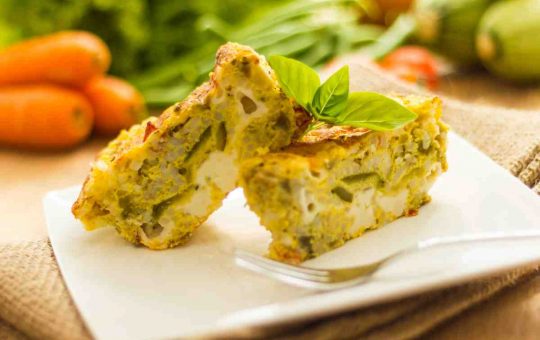 Sformato di zucchine, la ricetta con poche calorie