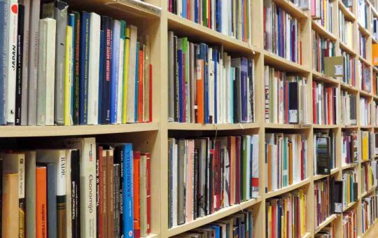 Libri in una libreria