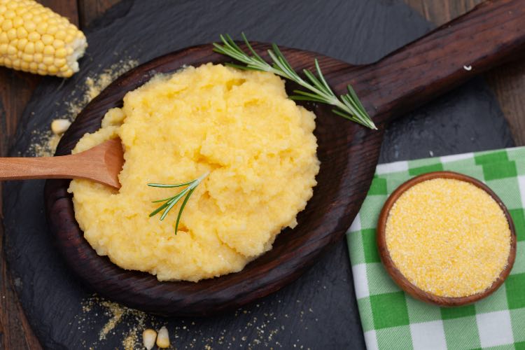 Piatto di polenta 