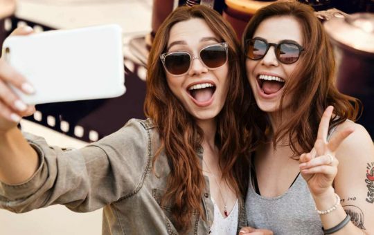 Selfie tra amiche