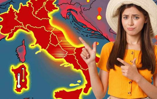 Clima rovente in Italia torna il caldo africano