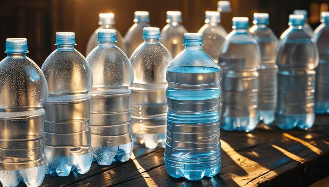 Bottiglie di acqua