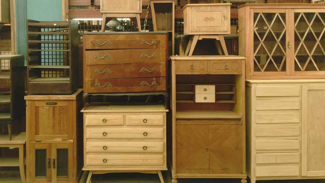 Mobili usati, mercatino
