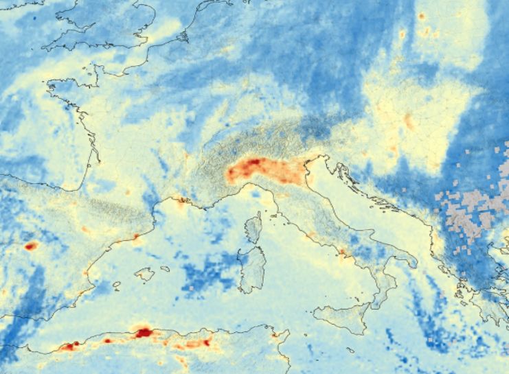 Prime immagini trasmesse da Sentinel-4
