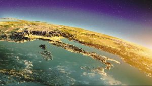 Italia vista dallo spazio (Canva) Newsecologia.it