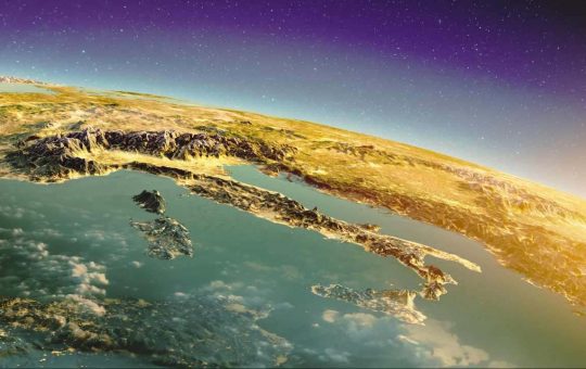 Italia vista dallo spazio (Canva) Newsecologia.it